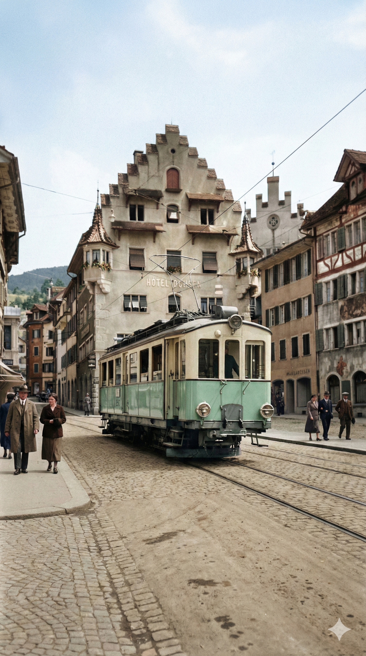 Kolinplatz Zug 1930